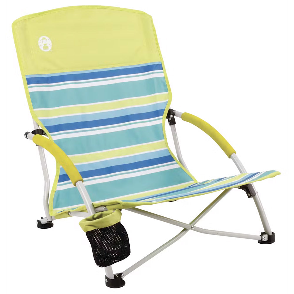 Coleman Utopia Breeze Beach Sling Chair - Yellow/Blue [2000019265