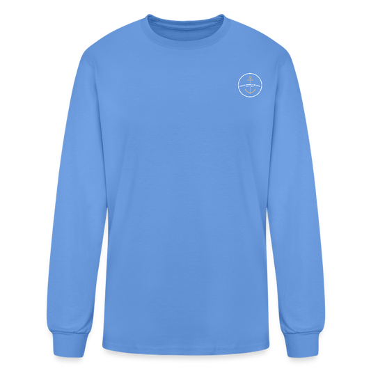 BELLE ISLE MARINA LONG SLEEVE T-SHIRT - carolina blue