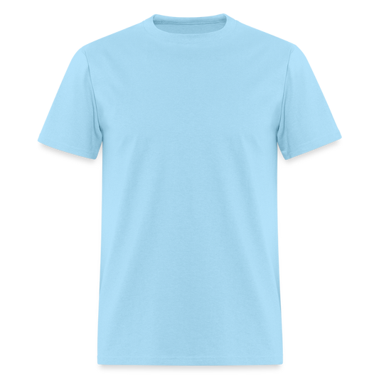 St. Ignace Marina T-Shirt | Michigan Marina Series - powder blue