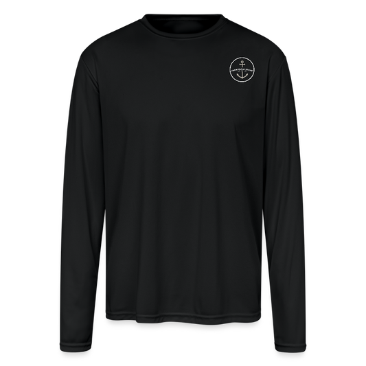 HARBOR SPRINGS MARINA PERFORMANCE LONG SLEEVE - black