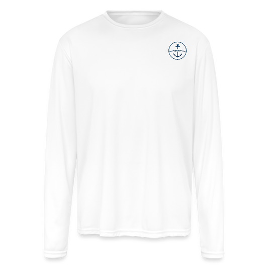 HARBOR SPRINGS MARINA PERFORMANCE LONG SLEEVE - white