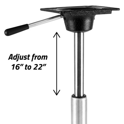 Wise Threaded Power Rise Sit Down Pedestal [8WD3003]