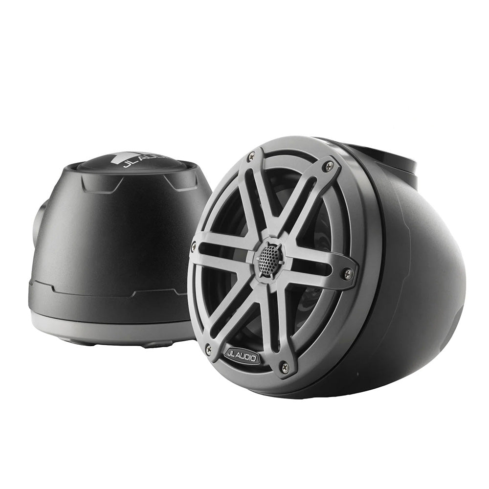 JL Audio M3 VeX Series 6.5" Enclosed Coaxial Speakers w/Grey Sports Grilles - M3-650VEX-Mb-S-Gm [010-03257-00]