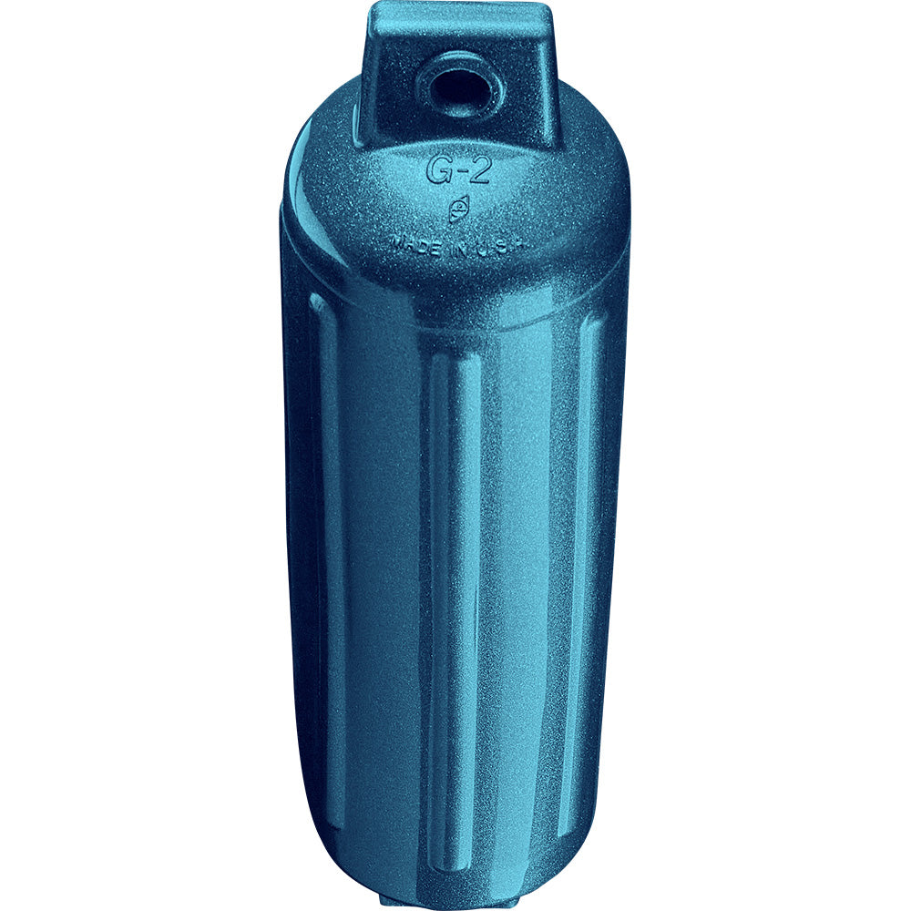 Polyform G-2 Twin Eye Fender 4.5" x 15.5" - Metallic Blue [G-2 METALLIC BLUE]