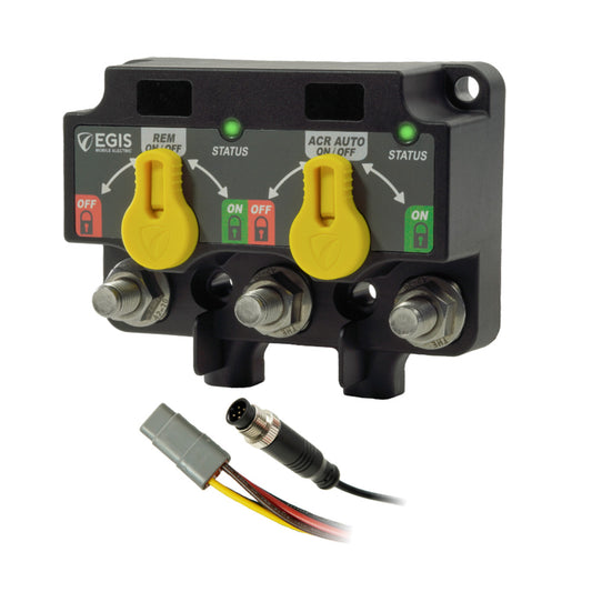 Egis Dual XD - NMEA 2000 - ACR/Relay w/Knobs - 8 Position DT [9821-8350]