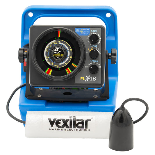 Vexilar FLX-18 Genz Pack w/12 Degree Ice-Ducer  DD-100 [GPX1812]