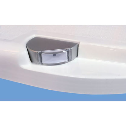 Lumitec Surface Mount Aluminum Navigation Light Port - Red [101845]