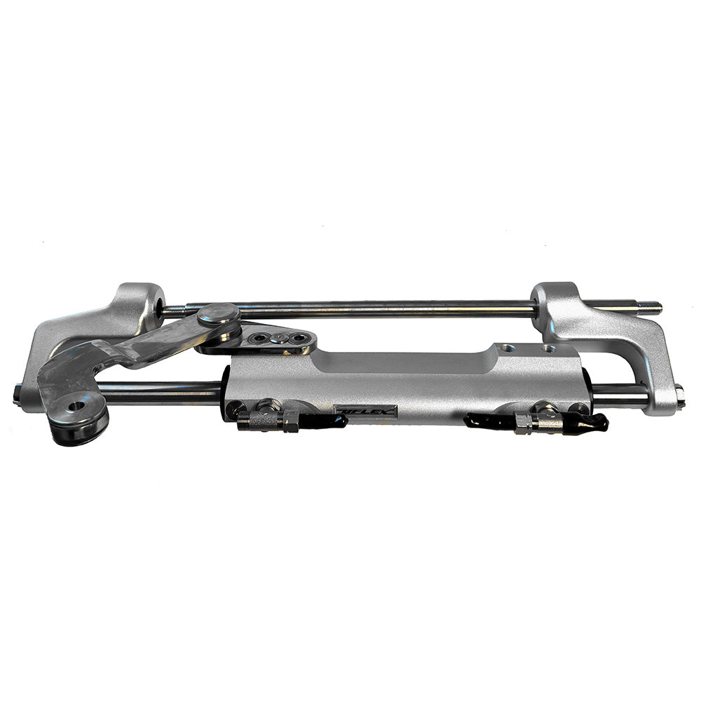 Uflex SilverSteer UC128TS High Performance Cylinder V3 - Angled Offset Link Arm [UC128TS-SVS 3]