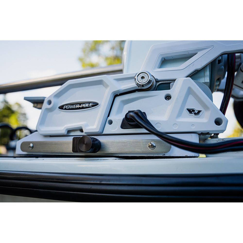 Secure Outdoors Elite Lock - Single - Power-Pole PV - Silver [SO-EL-S-PV-SV]