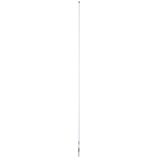 Scout 8' QuickFit White VHF Antenna w/5M Cable + FME Quick 6 Foam Filled 6db Solid Brass  Copper Element [PF AN NVHF00040T]