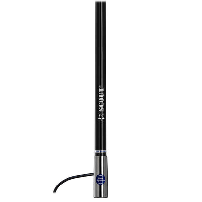 Scout Titan Series 4' Black AM/FM Antenna Fiberglass [PF AN NAMFM012T]
