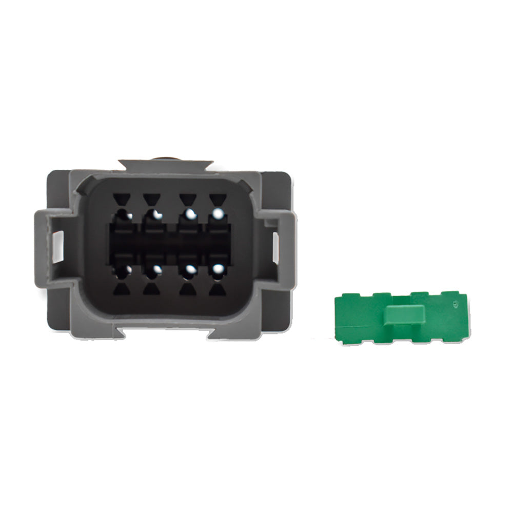 Bluewater 8 Position Male Deutsch Connector w/Wedge Lock [DT04-8P]