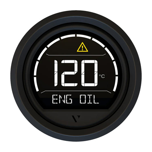 Veratron VL Digital 52 w/Triangular Black Bezel [B00205701]