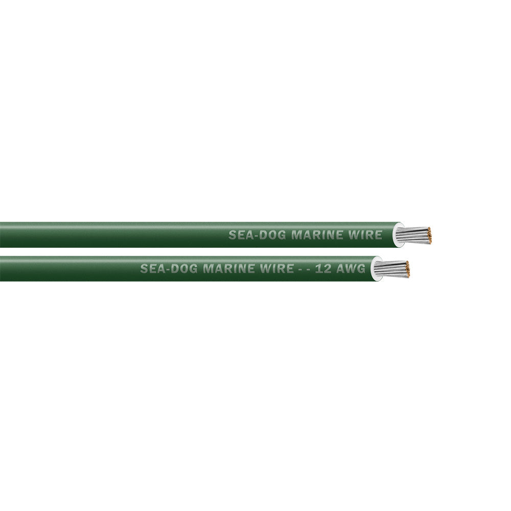 Sea-Dog 12 AWG Green Primary Wire - 1000' [8012049]