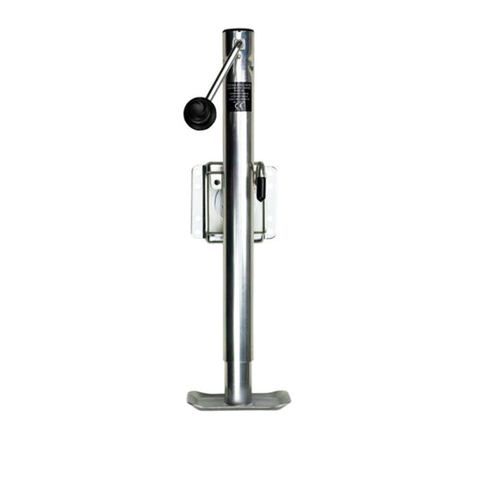 Powerwinch Saltwater Series Jack - 2500lb, Bolt-On, Flat Plate, Zinc 500+ HR Salt Spray [21600-J-2500-BF-Z-R]