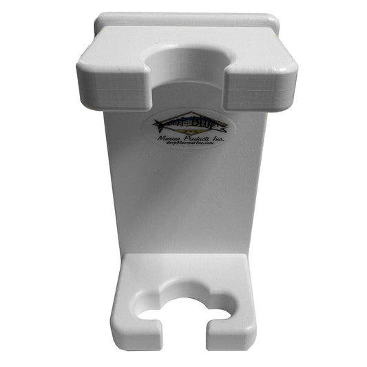 Deep Blue Marine Boga Grip Holder - Suction Mount or Screw Mount - White [BB-1]