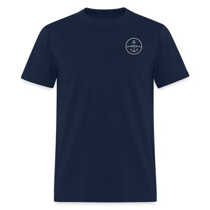 Grand Haven Marina T-Shirt | Michigan Marina Series - navy
