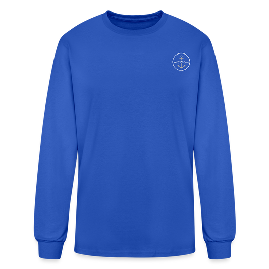 ELMWOOD TOWNSHIP MARINA LONG SLEEVE T-SHIRT - royal blue