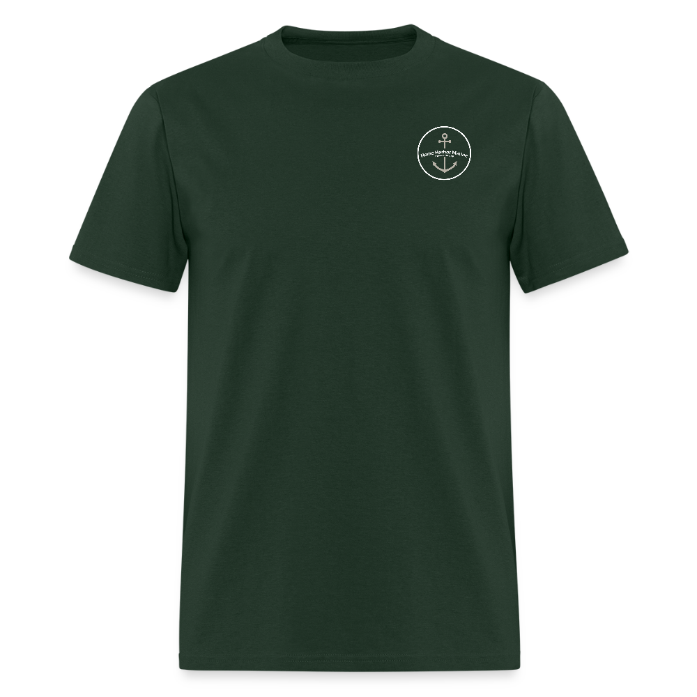 Grand Haven Marina T-Shirt | Michigan Marina Series - forest green