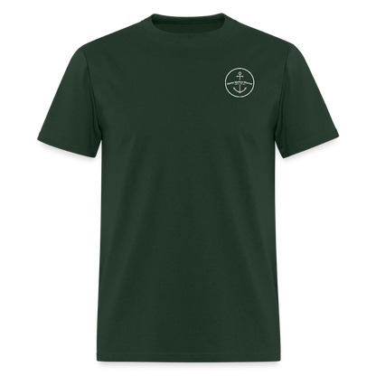 Grand Haven Marina T-Shirt | Michigan Marina Series - forest green