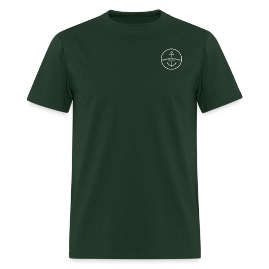 Grand Haven Marina T-Shirt | Michigan Marina Series - forest green