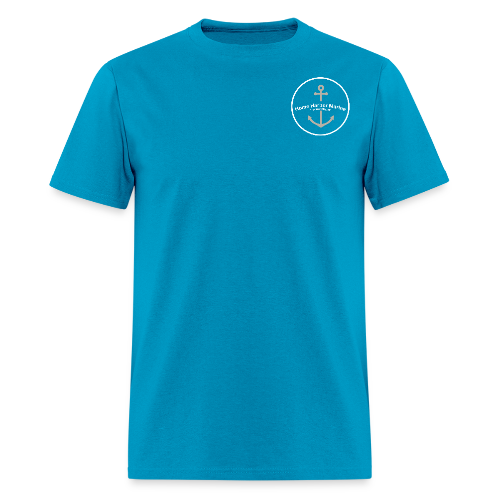 Glen Lake Marina T-Shirt | Michigan Marina Series - turquoise