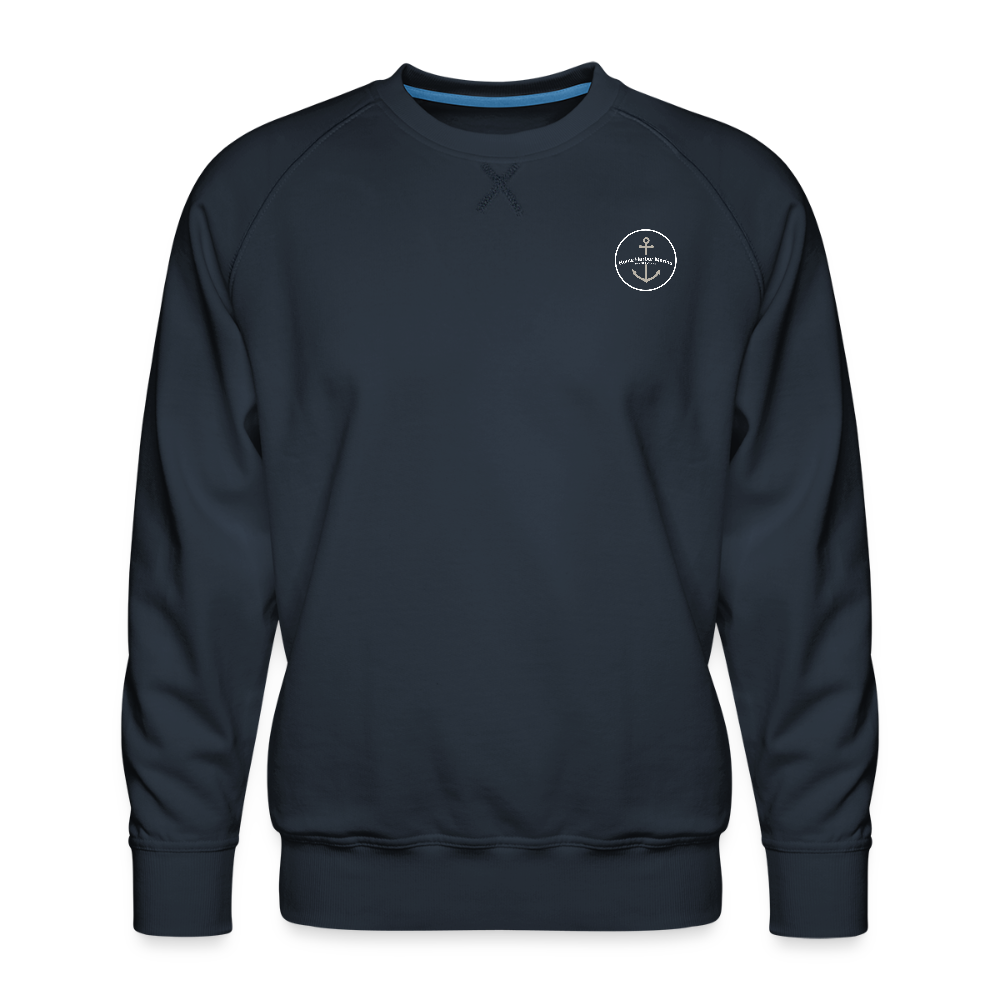 GROSSE ILE MARINA PREMIUM CREW SWEATSHIRT - navy