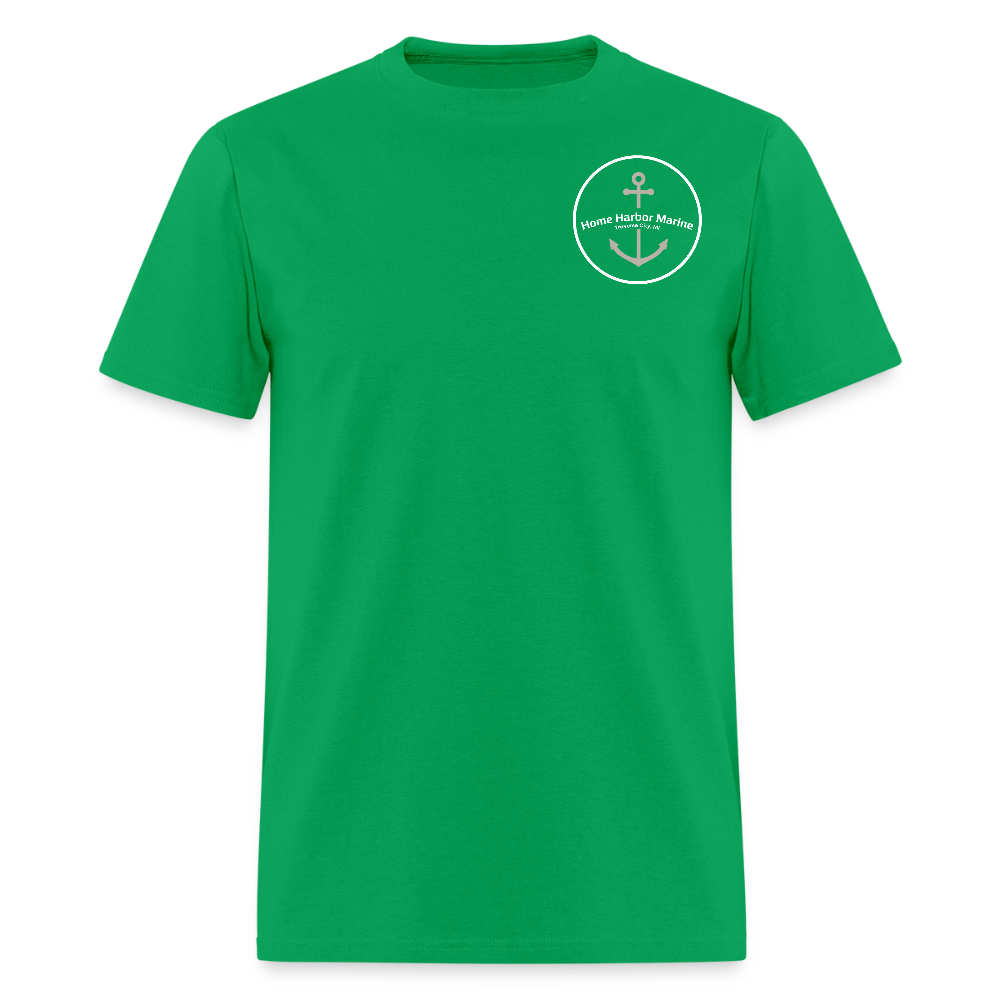 Mackinac Island Marina T-Shirt | Michigan Marina Series - bright green