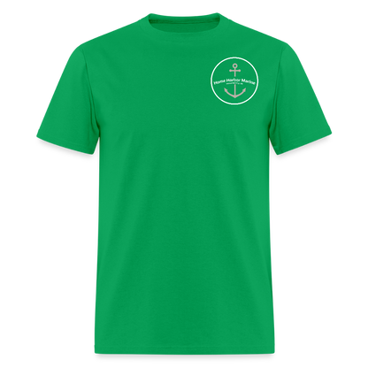 Mackinac Island Marina T-Shirt | Michigan Marina Series - bright green