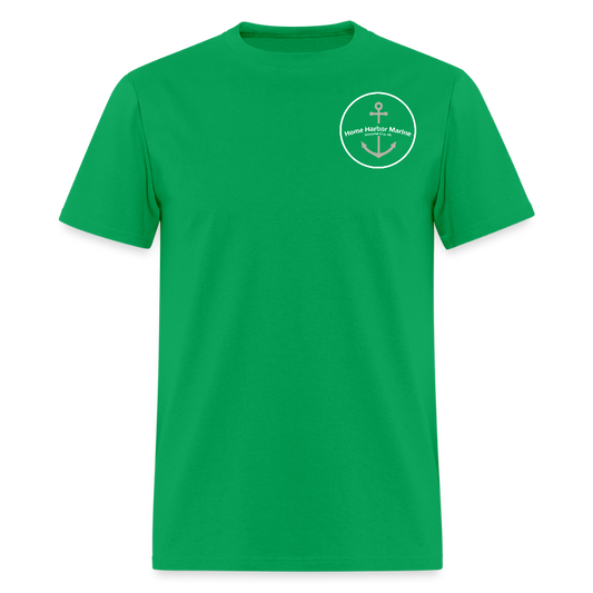 Mackinac Island Marina T-Shirt | Michigan Marina Series - bright green