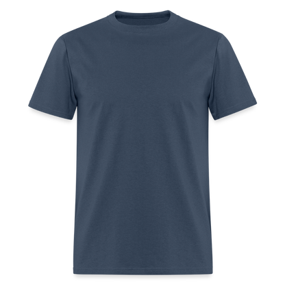 Cheboygan Marina T-Shirt | Michigan Marina Series -  blue dusk