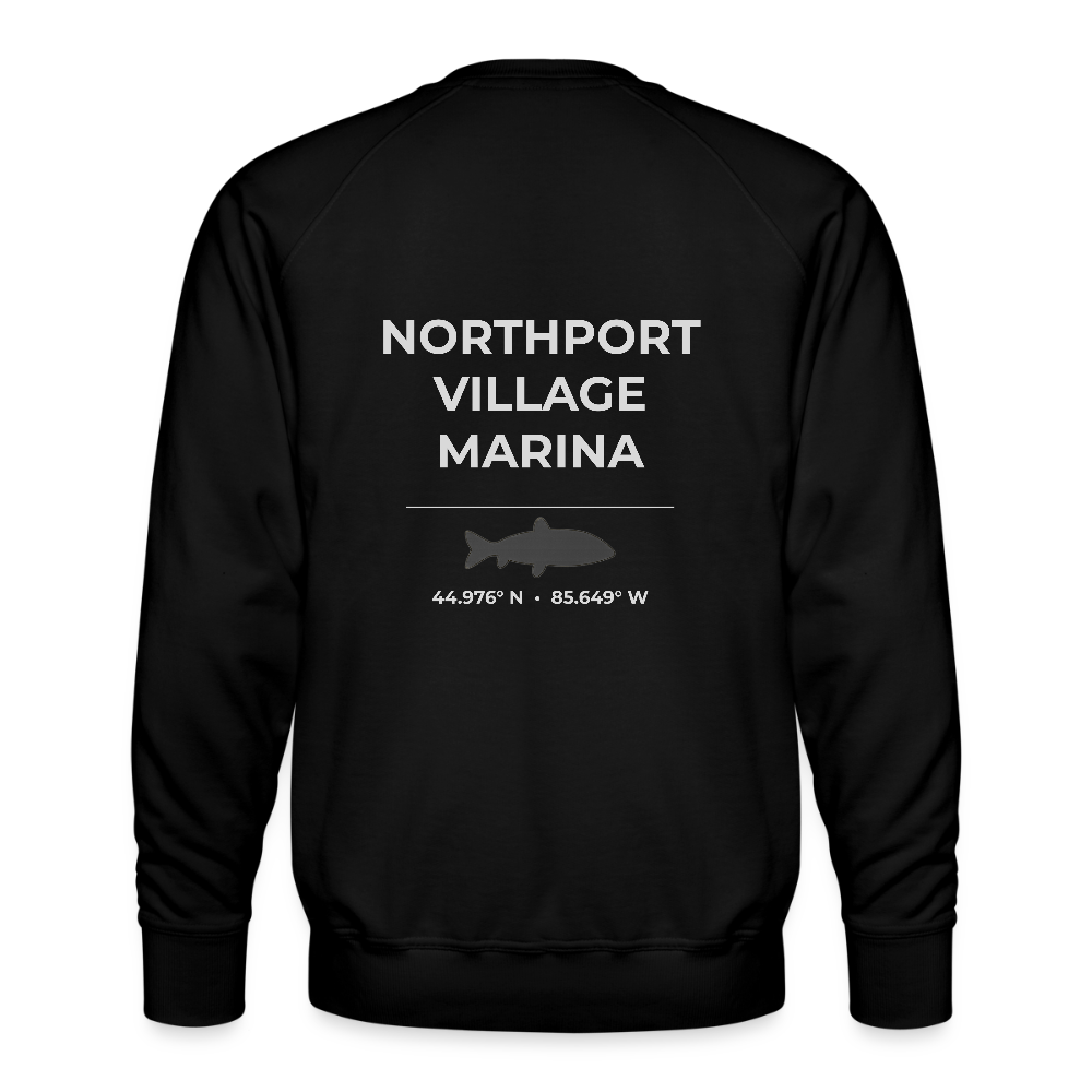 NORTHPORT VILLAGE MARINA PREMIUM CREW SWEATSHIRT - black