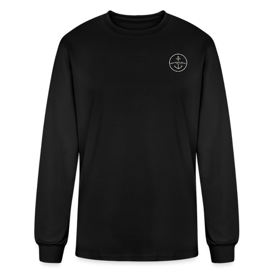 MANITOU ISLAND MARINA LONG SLEEVE T-SHIRT - black