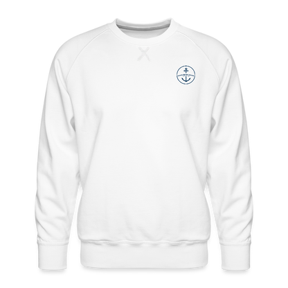 GRAND HAVEN MARINA PREMIUM CREW SWEATSHIRT - white