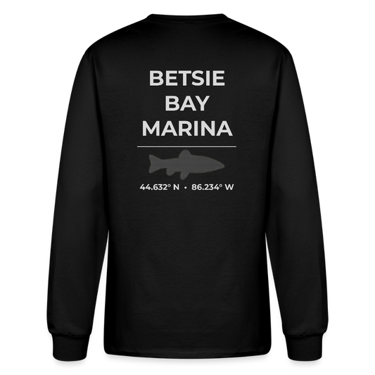 BETSIE BAY MARINA LONG SLEEVE T-SHIRT - black