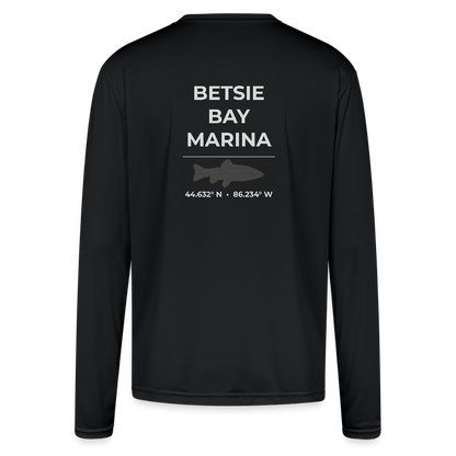 BETSIE BAY MARINA PERFORMANCE LONG SLEEVE - black