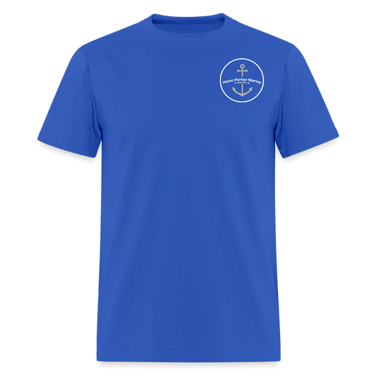 Walloon Lake Marina T-Shirt | Michigan Marina Series - royal blue