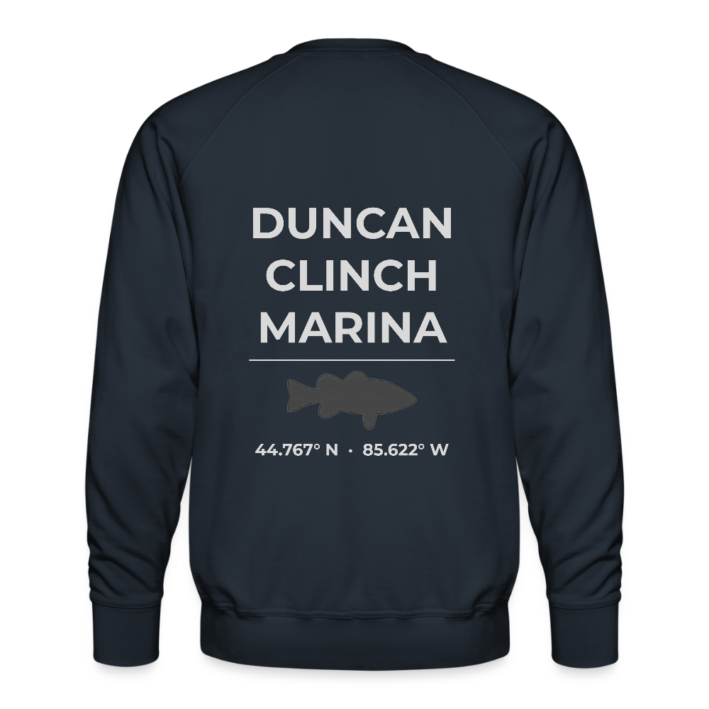 DUNCAN L. CLINCH MARINA PREMIUM CREW SWEATSHIRT - navy