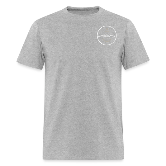 Grand Rapids Marina T-Shirt | Michigan Marina Series - heather gray