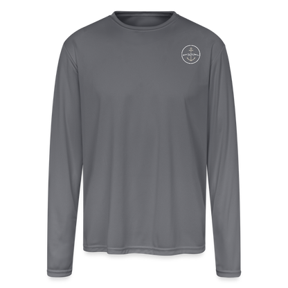 TORCH LAKE MARINA PERFORMANCE LONG SLEEVE - gray
