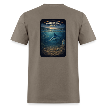 Walloon Lake Marina T-Shirt | Michigan Marina Series - safari