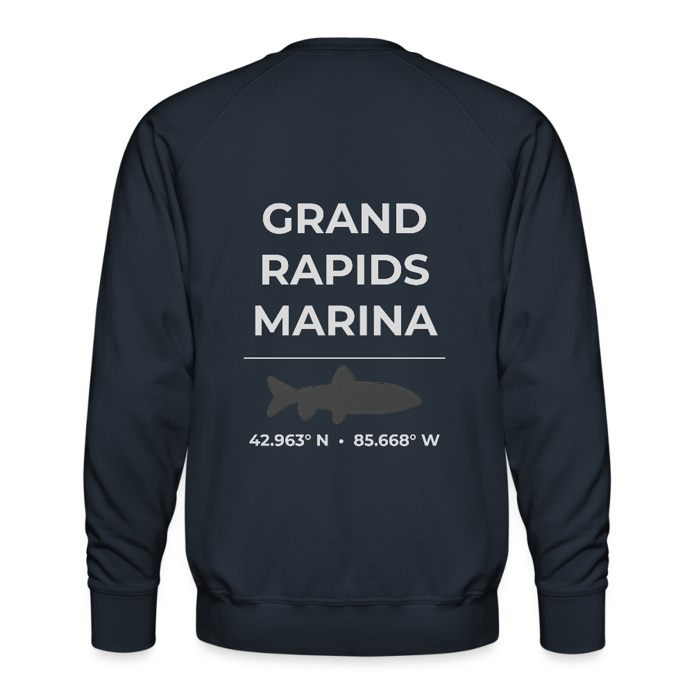 GRAND RAPIDS MARINA PREMIUM CREW SWEATSHIRT - navy