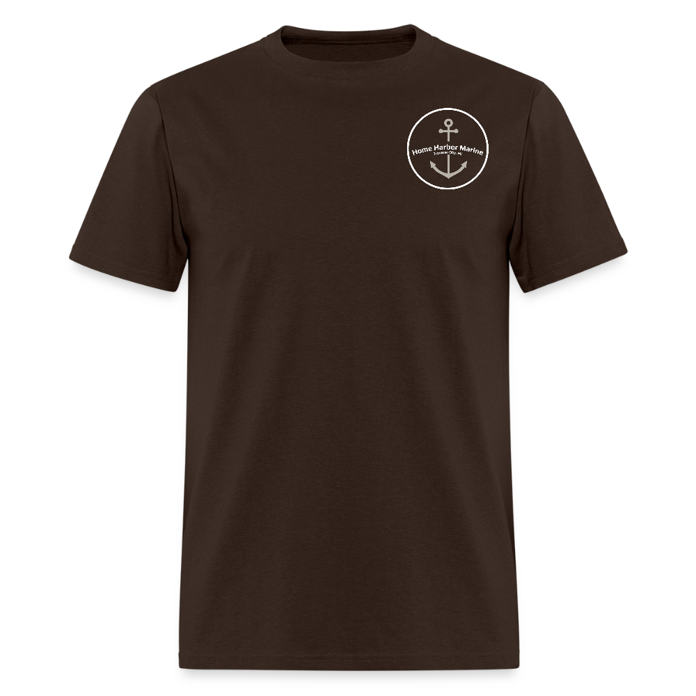 Grand Rapids Marina T-Shirt | Michigan Marina Series - brown