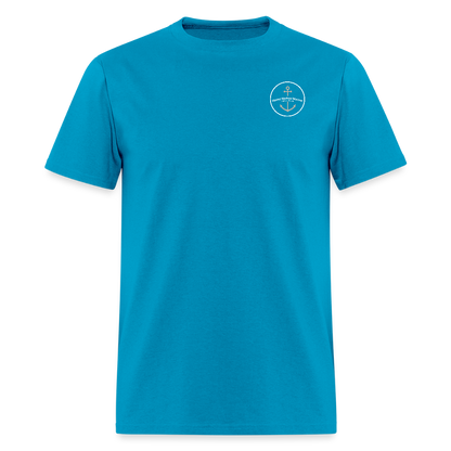 Grand Haven Marina T-Shirt | Michigan Marina Series - turquoise