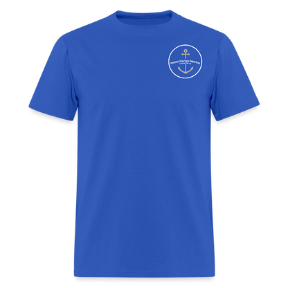 Elmwood Township Marina T-Shirt | Michigan Marina Series - royal blue