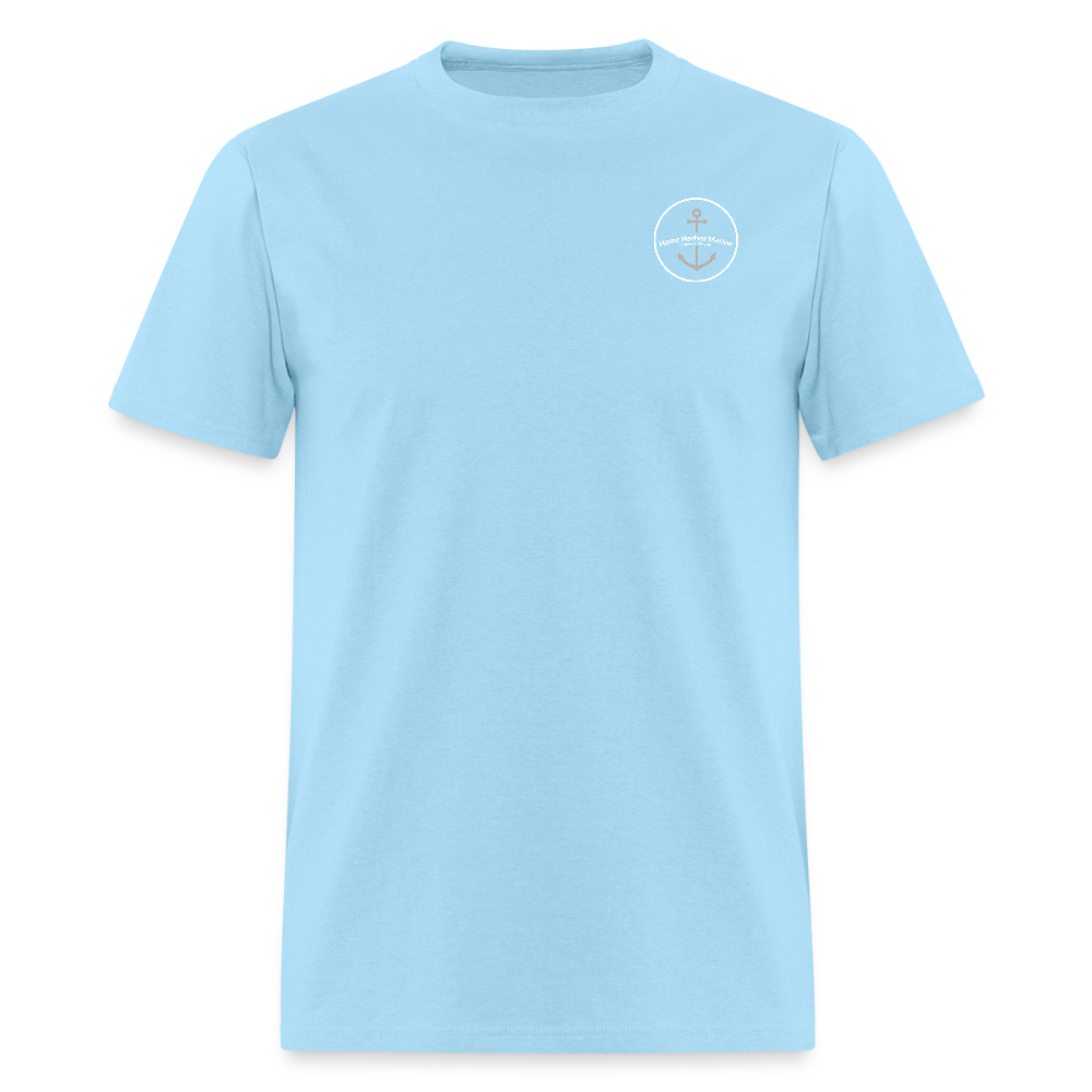 Lake Leelanau Marina T-Shirt | Michigan Marina Series - powder blue