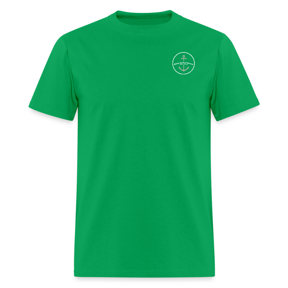 Grand Haven Marina T-Shirt | Michigan Marina Series - bright green