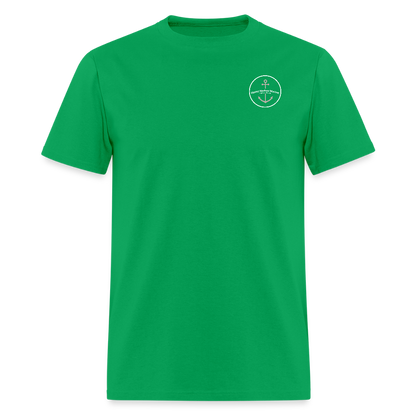 Grand Haven Marina T-Shirt | Michigan Marina Series - bright green