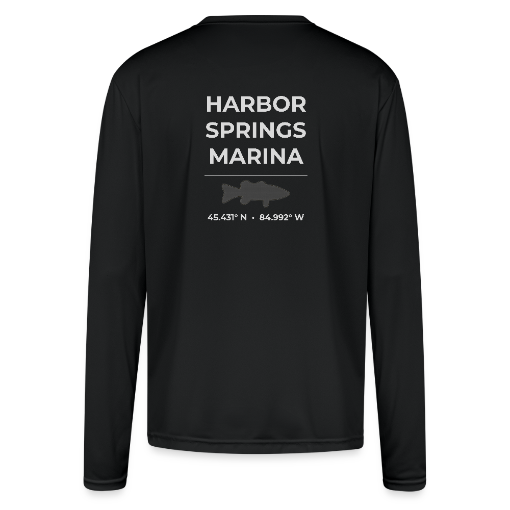 HARBOR SPRINGS MARINA PERFORMANCE LONG SLEEVE - black