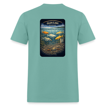 Glen Lake Marina T-Shirt | Michigan Marina Series - aquatic